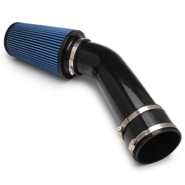 RASNAUTO 4" Air Intake System Air Intake Pipe with Oiled Filter Compatible with Ford F250 F350 F450 Super Duty 7.3L Powerstroke Diesel 1999.5-2003
