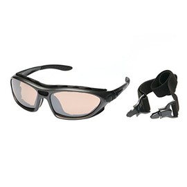 Alpland SPORT GOGGLES ALL-WEATHER - GLACIER GOGGLES - SKI GOGGLES -kite surfing INCLUDES SOFTBAG