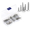 120 PCS Stainless Steel Self Drilling Screws,Self Tapping Screws for