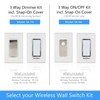 SK-7A Wireless DIY 3-Way Dimmable On Off Anywhere Lighting Home