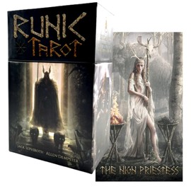 Tarot Cards, 78 Sheets, Weight Edition, Tarot Divination Telling, Lunic Tarot, Japanese Instruction Manual Included (English Language Not Guaranteed)