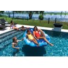 WOW Sports Indigo Lounger - Mermaid Shell Pool Float for