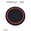 SCUARI 4PCS Car Coasters,Car Cup Coasters,Car Coasters for Cup Holders,Car