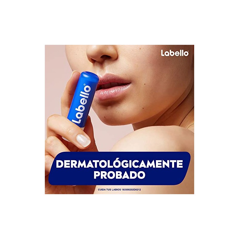 LABELLO Bálsamo labial Classic (4.8 g) protector labial con Vitamina