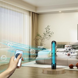 ZETAWALE UV Light Sanitizer, Ultraviolet Lamp with Remote Control for Bed Bugs and Dust Mites, Home Disinfection Device UV Lamp for Home, Room & Kitchen, Ultraviolet Light with 3 Speed Timings