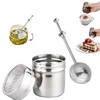 2 Packs Sugar Shaker 304 Stainless Steel Powdered Sugar Shaker