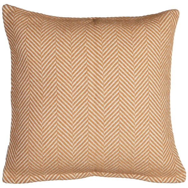 POSH LIVING Suave Textile Throw Pillow Cover Herringbone Camel 53280 W43D43cm