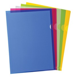 Pendaflex proyecto de plástico para bolsillos, tamaño carta, colores surtidos, 10 unidades