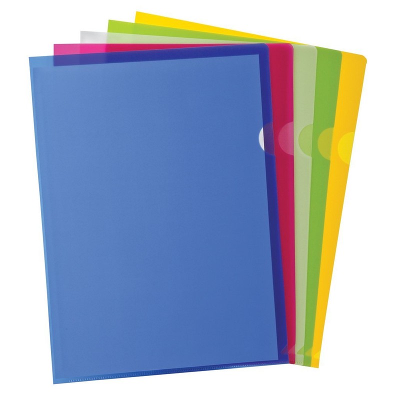 Pendaflex proyecto de plástico para bolsillos, tamaño carta, colores surtidos,