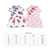Beautiful Pattern Chinese Style Kid Dress Short Sleeve One Piece