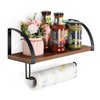 Paper Towel Holder Wall Mount Farmhouse Wood Paper Towel Holder