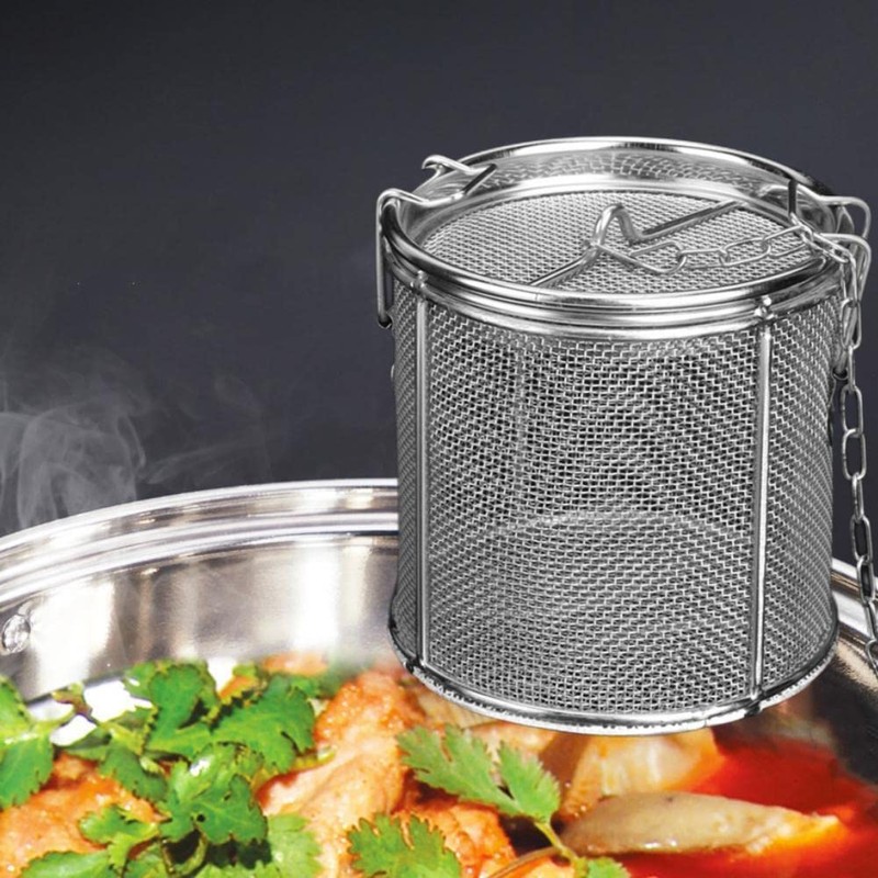 Tea Ball Infuser, Stainless Steel Fine Mesh Seasoning Strainer with
