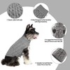 NACOCO Classic Dog Sweater Knitted Turtleneck Dog Sweater Warm Winter
