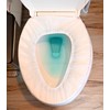 HOME-X Fitted Toilet Seat Covers, Individually Wrapped Disposable Sanitary Accessories