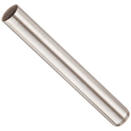 Alloy Steel Dowel Pin, Plain Finish, Meets DIN 6325, 3mm Nominal Diameter Tolerance, 8mm Length (Pack of 100)
