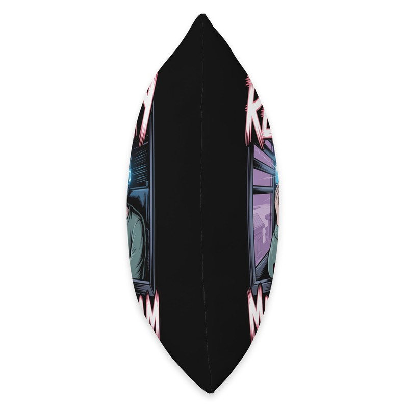 Virtual Reality Glasses for Modern Digital Players Throw Pillow