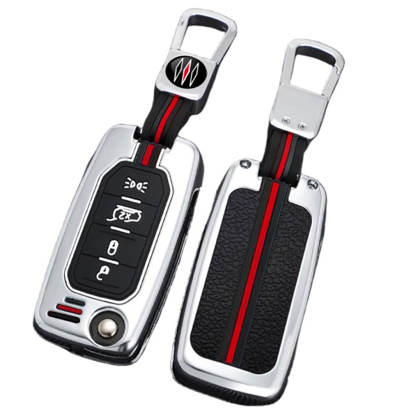 OTMIK Zinc Alloy Car Key Cover Cases fit for Jeep