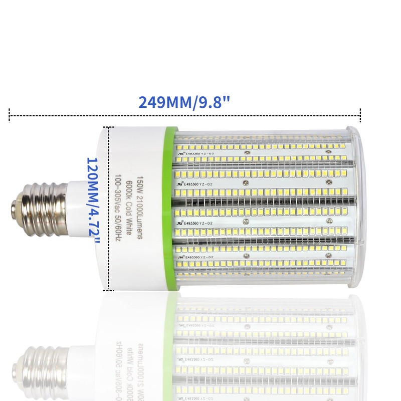 BMXKPO 150W LED Corn Lights,E39 Mogul Base Led Bulb 5000K
