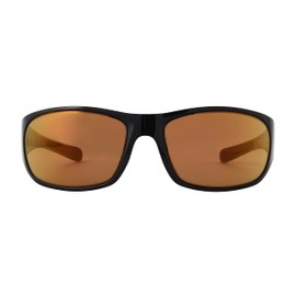 Dockers Colton - anteojos de sol polarizadas para hombre, color negro, 57 mm, Negro -, 57mm