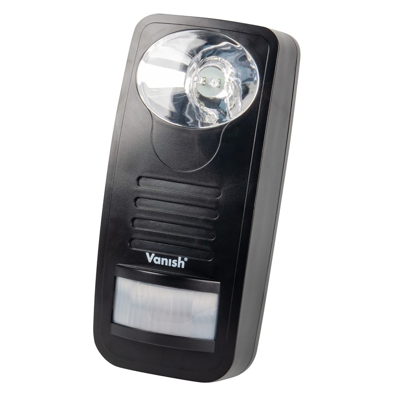 Vanish Wildlife Repeller WVT-1 LED Light & FM Radio PIR