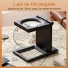 Greensen 10X Lupa Magnificadora, Cuenta Hilos, Lupa Pequeña
