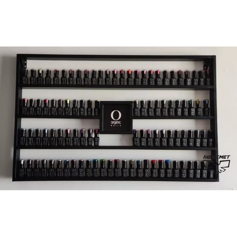 FABRICMET Esmáltelo Exhibidor Repisa Esmaltes Uñas Nails Barniz