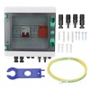 2 String PV Combiner Box with 15A and 32A Circuit