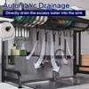 LIVOD Over Sink Dish Drainer Drying Rack, 2 Tier Full