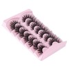 Beaunitti False Eyelashes Faux Mink Lashes Slender and Fluffy Cat-eye