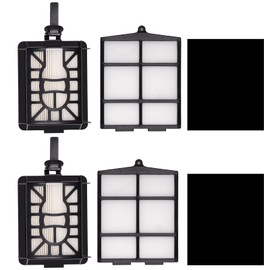 (6 Pieces) HEPA Filters Compatible With Shark AI AV2501AE AV2501S RV2502AE RV2520AOUS AV2510AOUS AV2511AE RV2610WD RV2610WA, 2 Pre filters, 2 Back filters and 2 Sponge filters Replacement Filters Kit