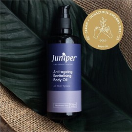 Juniper Skincare Anti-Ageing Revitalising Body Oil, 100ml