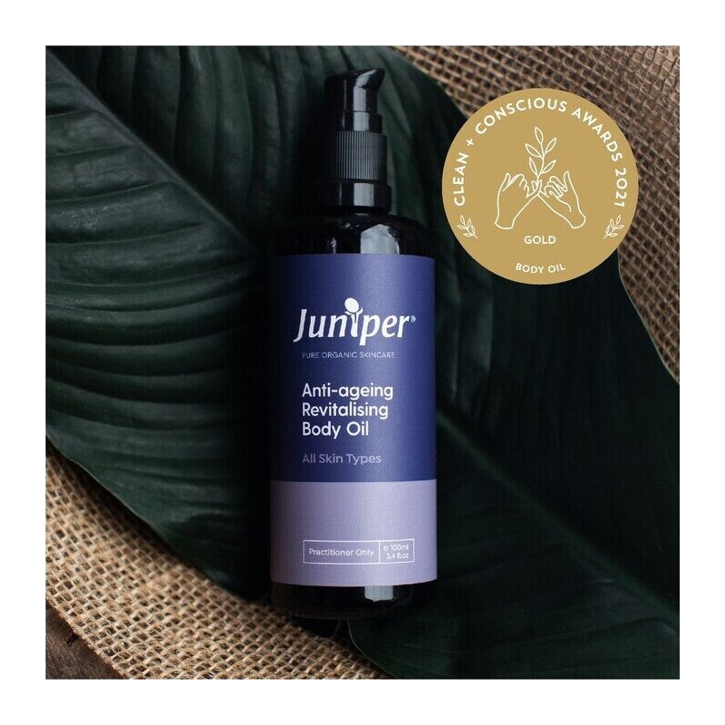 Juniper Skincare Anti-Ageing Revitalising Body Oil, 100ml