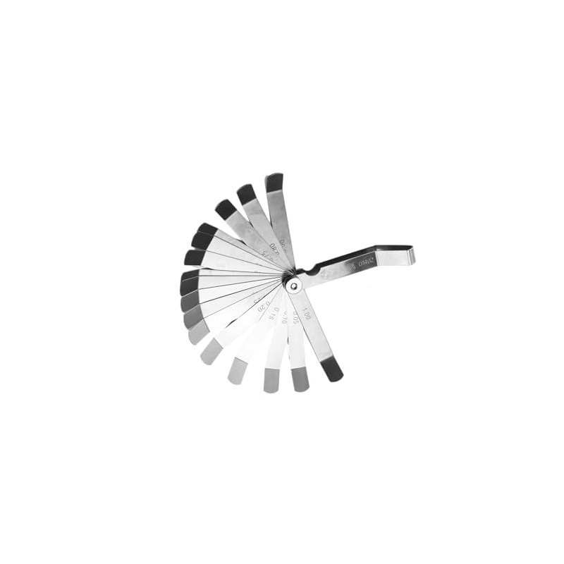 SATA 16-Piece Feeler Gauges Set 0.05-1.00MM - ST09402SJ