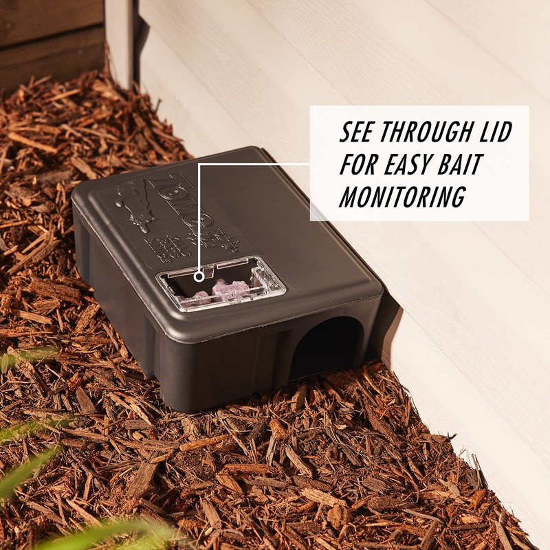 Tomcat Rat and Mouse Killer Refillable Bait Station - Advanced