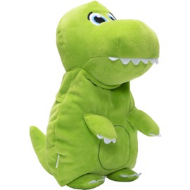 Game-A-Saurus Rex - Play 10 Different Games with Plush Dinosaur - Store Game Pieces Inside Rex by Goliath
