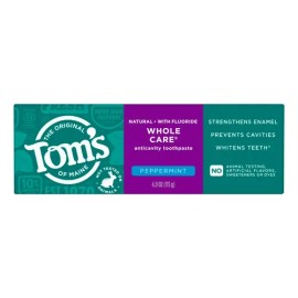 Toms Of Maine Toothpaste Whole Care Peppermint 113g                                                                                                   