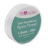 Clear Nylon Thread 1mm - Invisible String for Hanging Decorations,