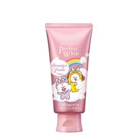 SENKA Perfect Whip Collagen in BT21 Collaboration, 4.2 oz (120 g), Dry, Moisturizing, Glossy, Serum Ingredient, Foam