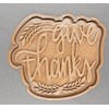 Give Thanks Fall Harvest Cookie Cutter & Stamp