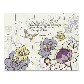 Pavilion Gift Company Mark My Words Magnetic Puzzle with Grandmother Saying, 3-1/2 by 3-1/2-Inch