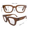 LONDON MOLE® Vegas reading glasses | Cool oversized square |
