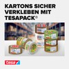 Tesa Crystal Clear Packing Tape 3 Rolls 66 m x