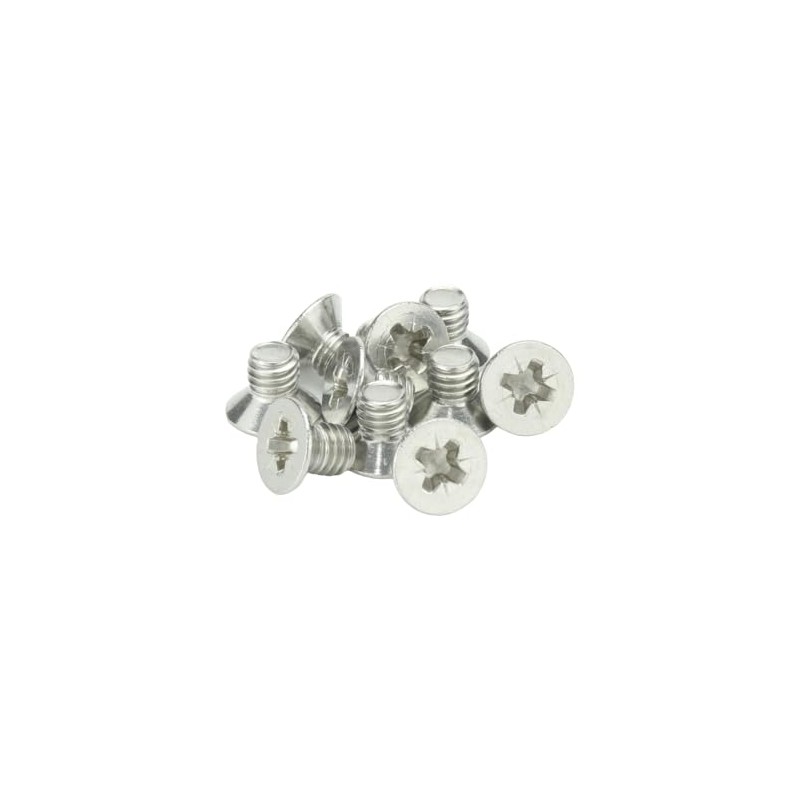 M3 (3mm x 4mm Inc Head) Pozi Countersunk Machine Screws