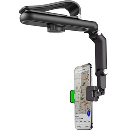 Archy Soporte para Celular Automovil Brazo Articulado Multiuso Sujetador Parasol Giratorio Rotacion 360 Flexible Base Porta Celular para Auto Universal Carro Coche Accesorios para auto (ZJ1969)(Verde)
