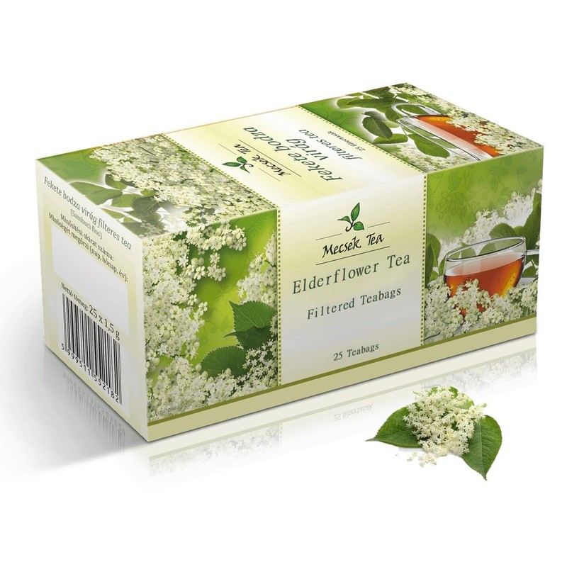 Mecsek Elderflower Natural Premium Tea 25 Teabags