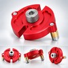 Self-Centering Woodworking Drill Guide with 8 Bushings, 3–10mm