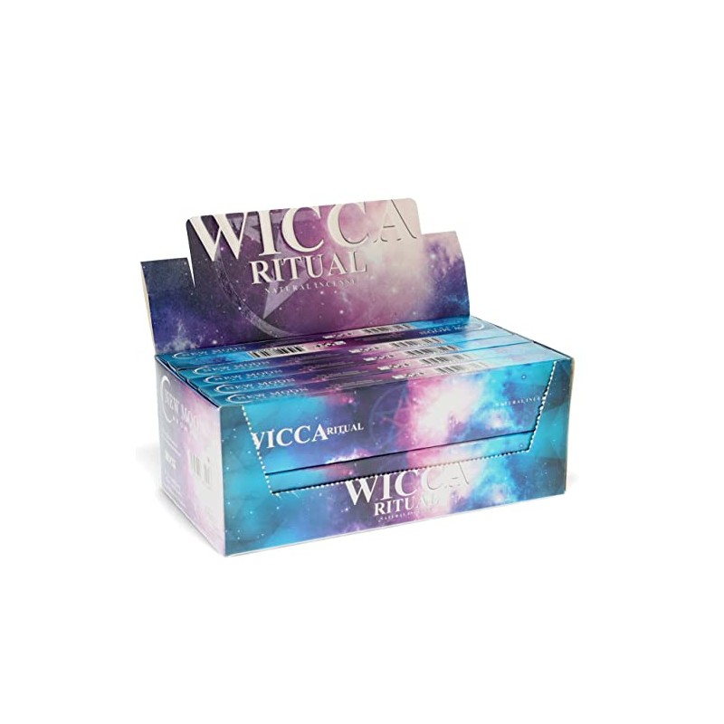 Wicca Ritual Incense Natural by New Moon Aromas (12 Packs