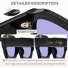 SHEEN KELLY Fashion Oversized Sunglasses Women Men Trendy Colourful Irregular