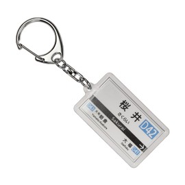 Kintetsu Osaka Lines "Comic" Keychain 2017 Train Goods