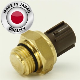 Original Quality Made in Japan Radiator Coolant Fan Switch Sensor Water Temperature Sensor 37760-P00-003 fit 1992-2002 Accord 92-01 Civic 97-06 CR-V 95-04 Odyssey 98-2003 Acura CL 1995-2003 TL